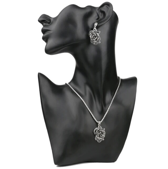 Turkish Vintage Style Jewelry Set forWomen,NEW,4Pcs,Size,8,9,WeddingHandmadeGift - Picture 3 of 8